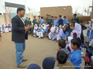 Pakistan Science Club's Activity at GOVT primary school Nazeer Pura Sialkot