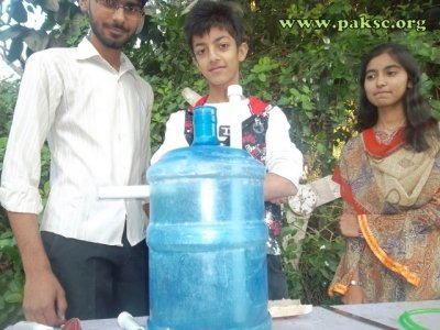 Habbab Idrees, Sana, and HasanBiogas plant (Anaerobic Digester) Experiment