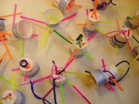 Homemade Tinker Toys