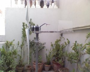 DIY Wind turbine by Arsalan Shakil 