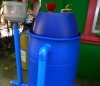 Small scale kitchen waste biogas plant