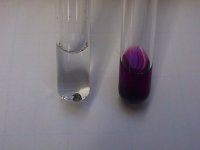 Decolorization of Iodine by Match Hands