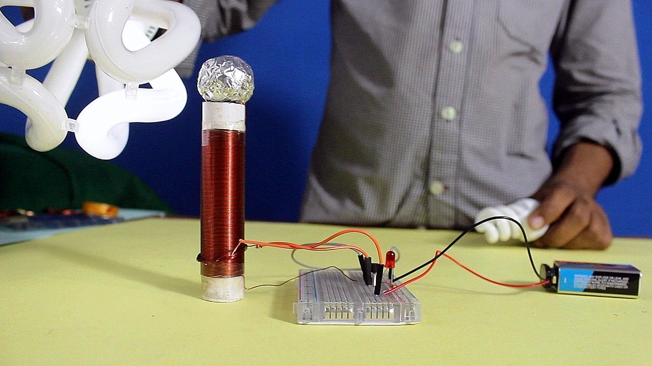 How to make Simple Tesla Coil (Video Urdu) - Do Science!