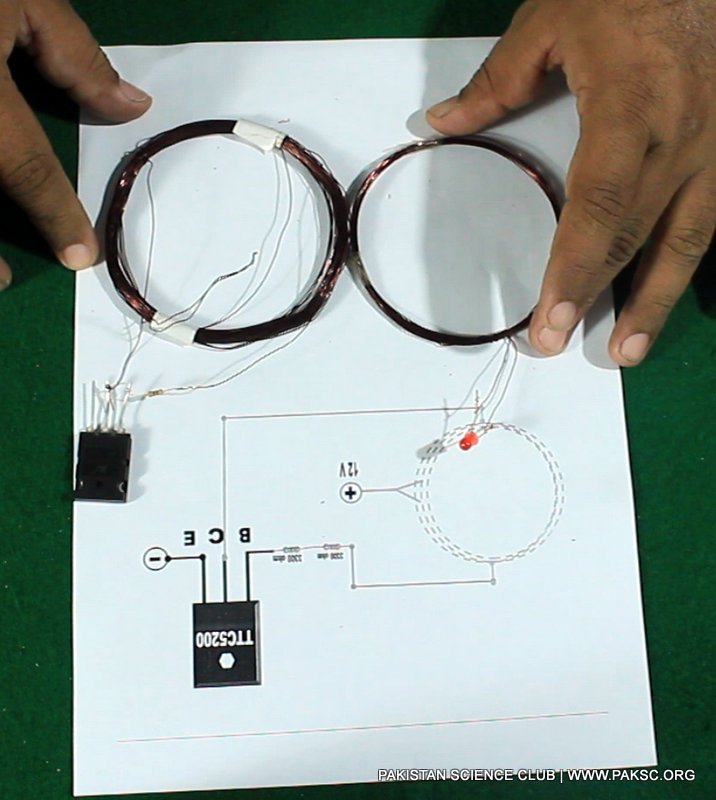 Wireless Electricity Transfer Project Step by Step instructions