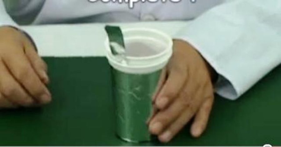 How to make capacitor with aluminium foil