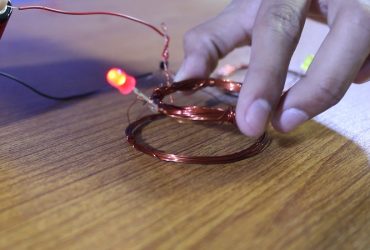 Simple wireless electricity transmission project