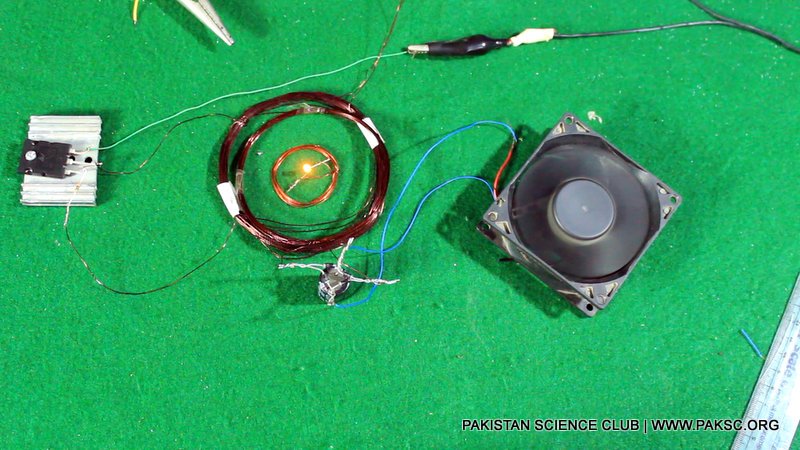 How To Make Wireless Electricity Transfer Project