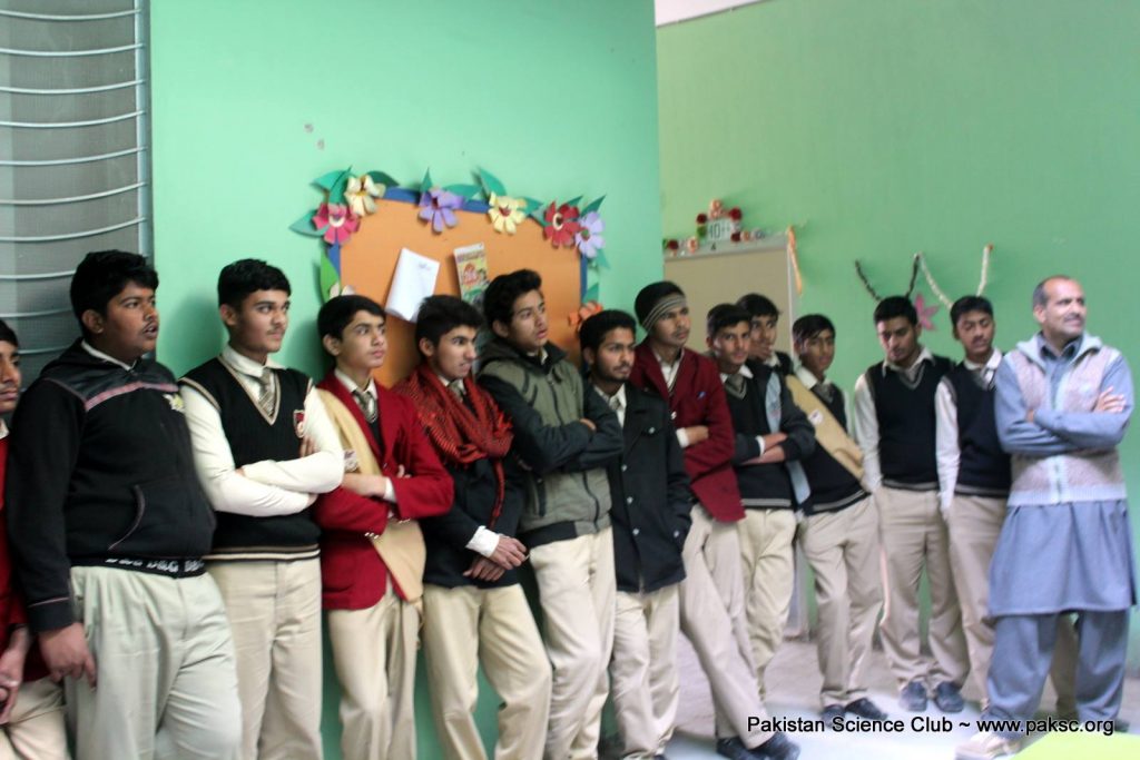 The Knowledge school Hussain campus students