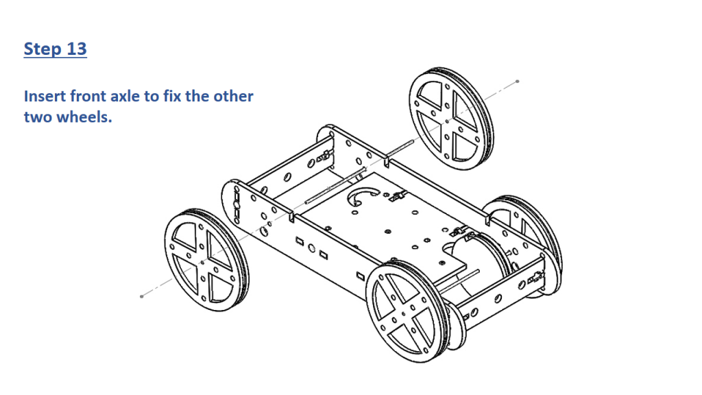 rubber powered car