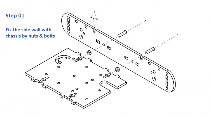 Make a Rubber Powered Car by STEM kit - Step by Step instructions