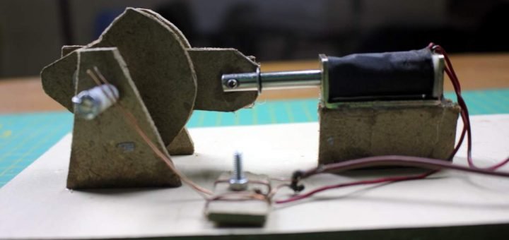 HOW TO MAKE SOLENOID ENGINE