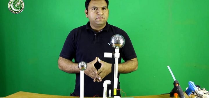 Abdul Rauf making van de graaff generatore