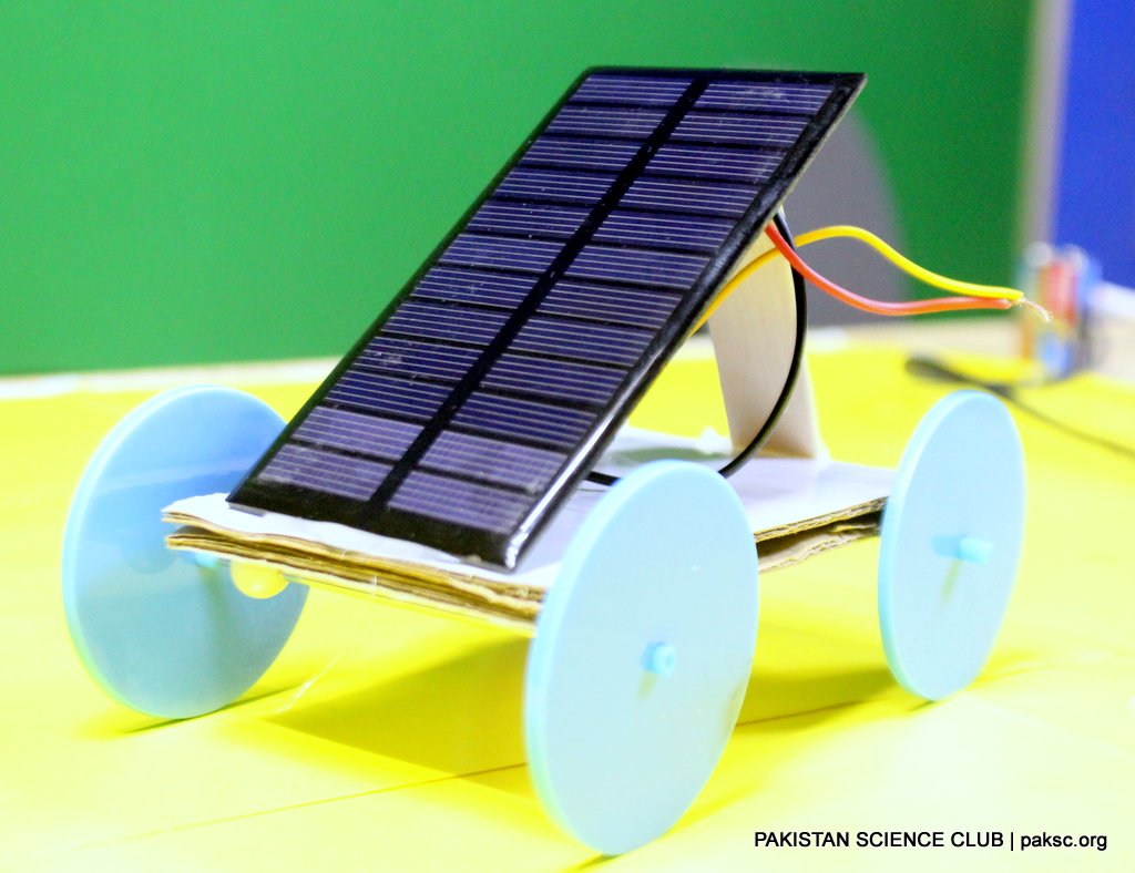 How to make solar car STEM / DIY science project