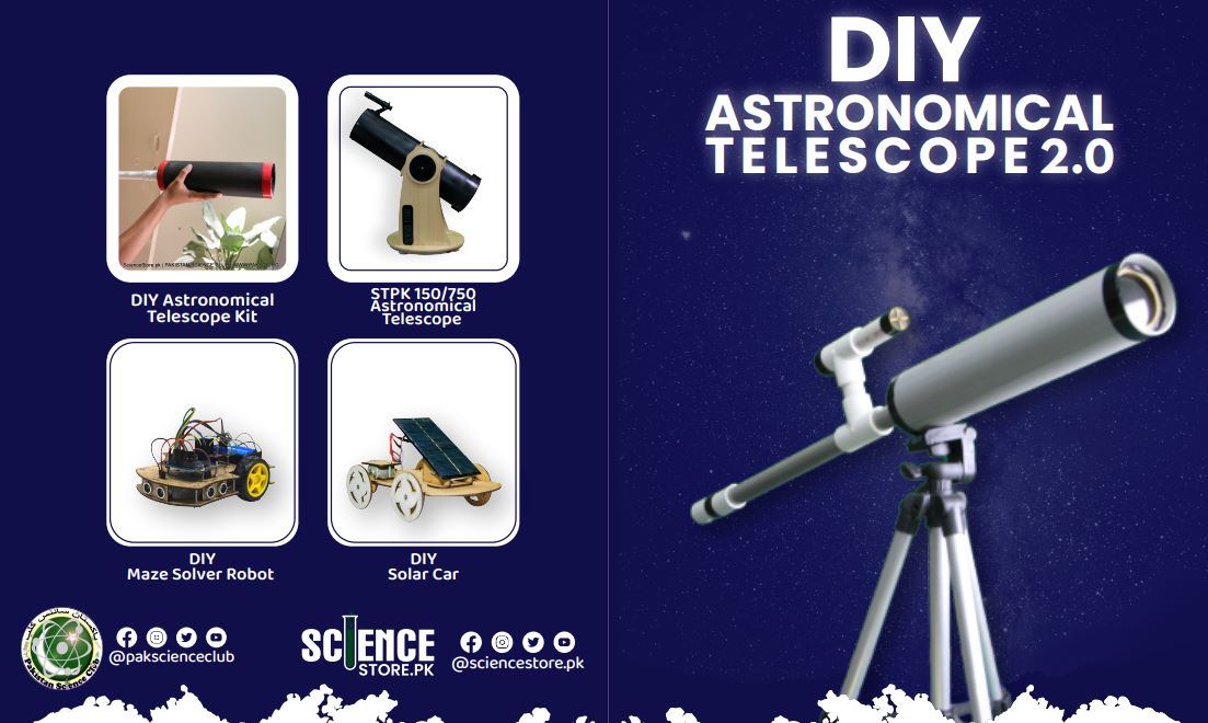 DIY astronomical telescope 2.0
