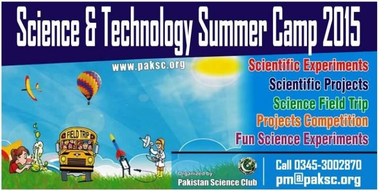 Science and Technology Hunt via Summer Science Camp 2015