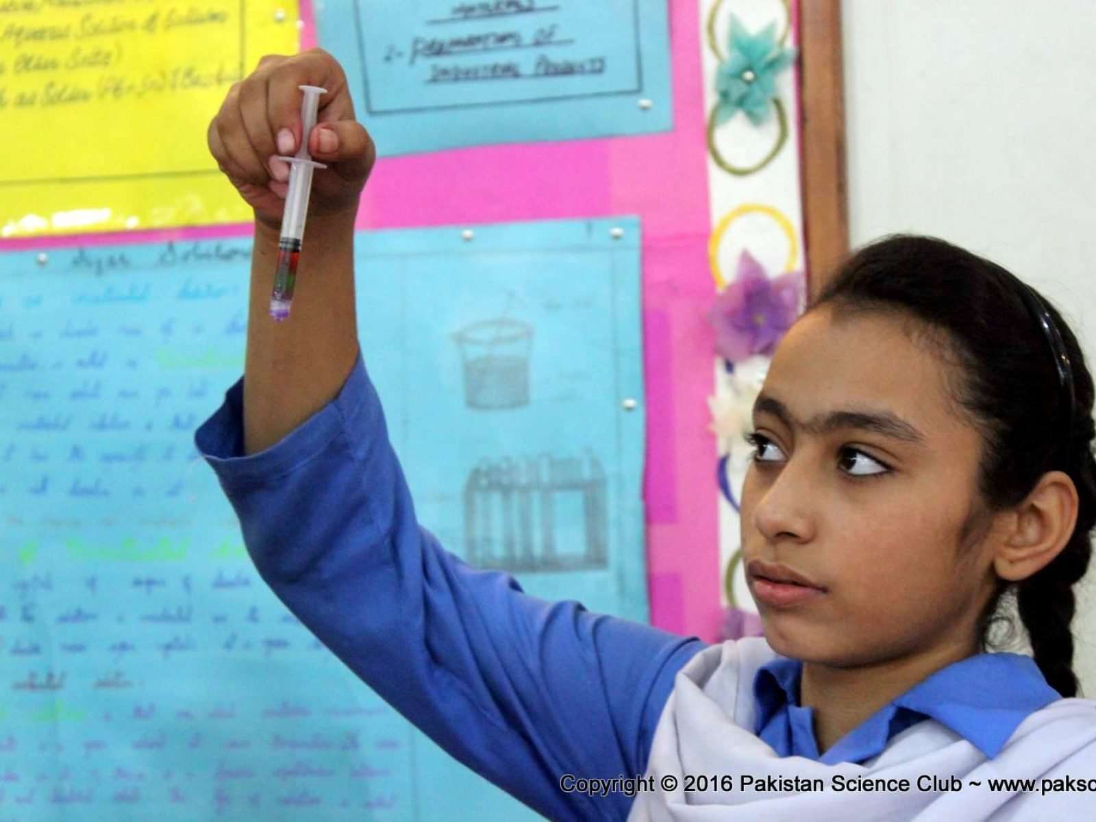 Science Exhibition organized by SMB Fatima Jinnah Govt Girls School