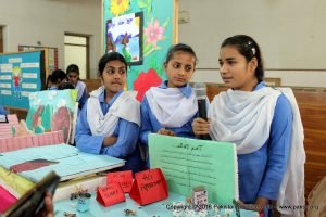 Science Exhibition organized by SMB Fatima Jinnah Govt Girls School
