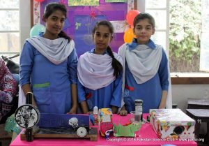 Science Exhibition organized by SMB Fatima Jinnah Govt Girls School