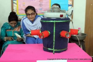 Science Exhibition organized by SMB Fatima Jinnah Govt Girls School