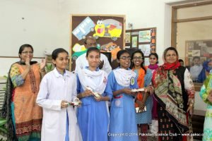 Science Exhibition organized by SMB Fatima Jinnah Govt Girls School