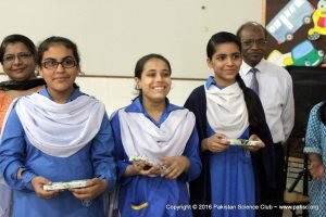 Science Exhibition organized by SMB Fatima Jinnah Govt Girls School