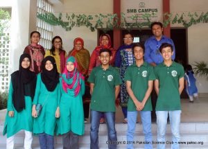 Science activities in SMB Fatima Jinnah Government Girls School, Karachi.