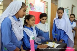 Science Exhibition organized by SMB Fatima Jinnah Govt Girls School