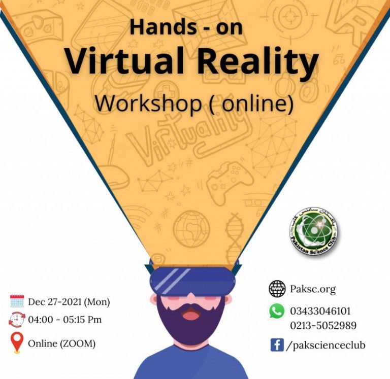 Hand-on Virtual Reality Workshop (Online)