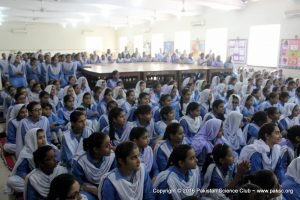 Science activities in SMB Fatima Jinnah Government Girls School, Karachi.