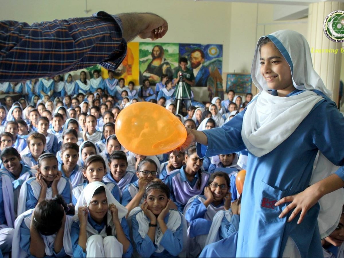 Hand-on Science activities, Khatoon-e-Pakistan govt Girls School