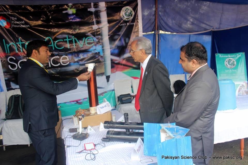 Pakistan Science Club Exhibited Projects in Lahore Science Mela