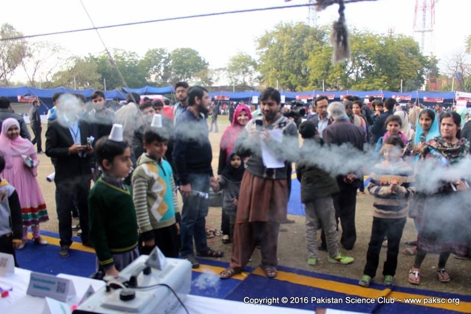 Pakistan Science Club Exhibited Projects in Lahore Science Mela