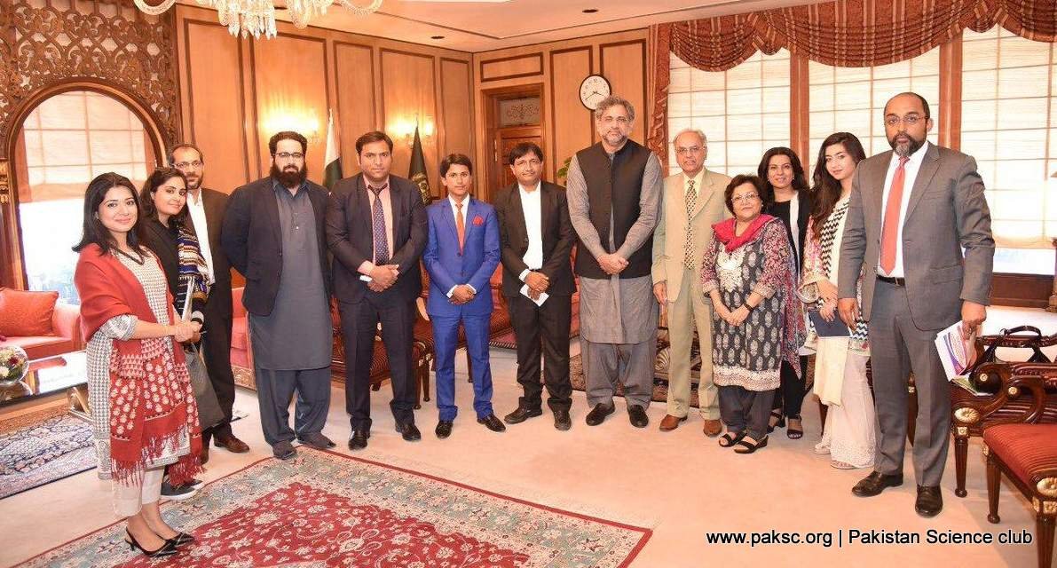 Meeting with PM Shahid Khaqan Abbasi