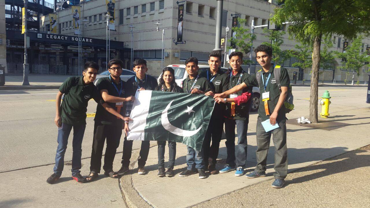 Team Pakistan is participating in Intel ISEF at Pittsburgh, USA