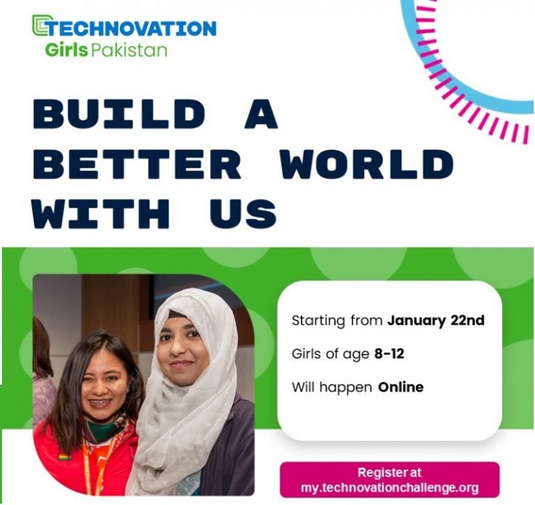 Technovation girls Pakistan | 12 weeks program (Beginner Division, age 8-12)