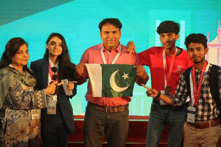 Team Pakistan at CASTIC34