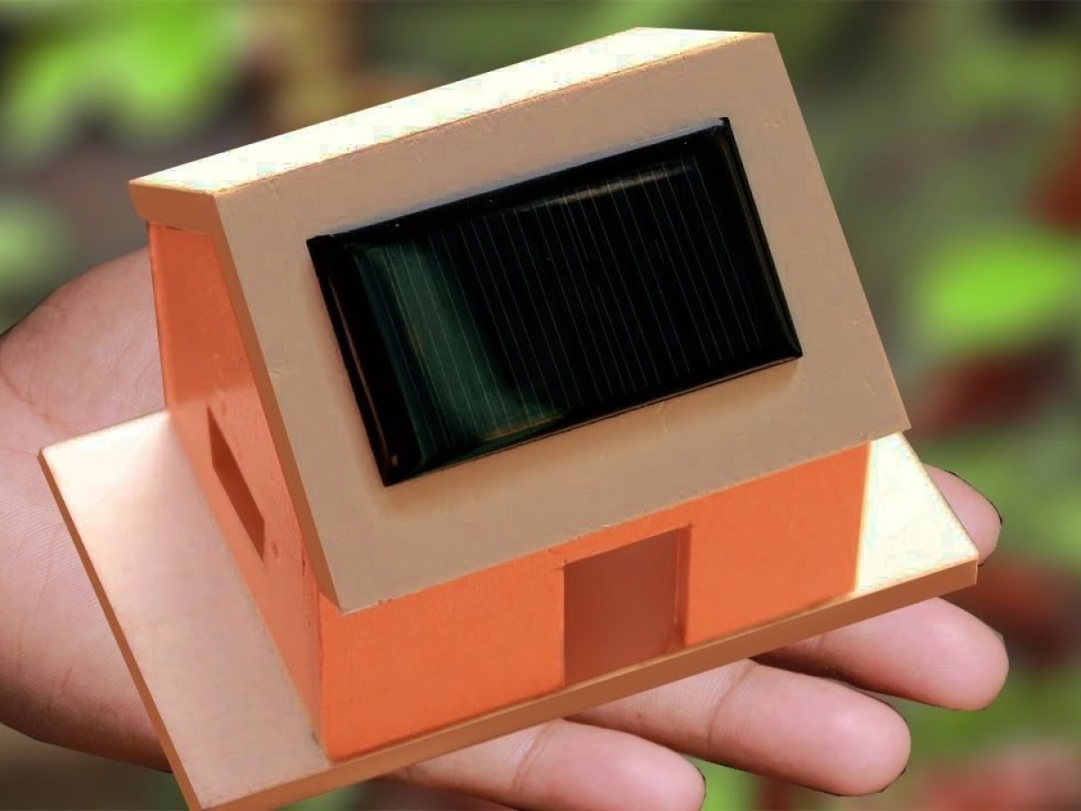 Solar-powered House