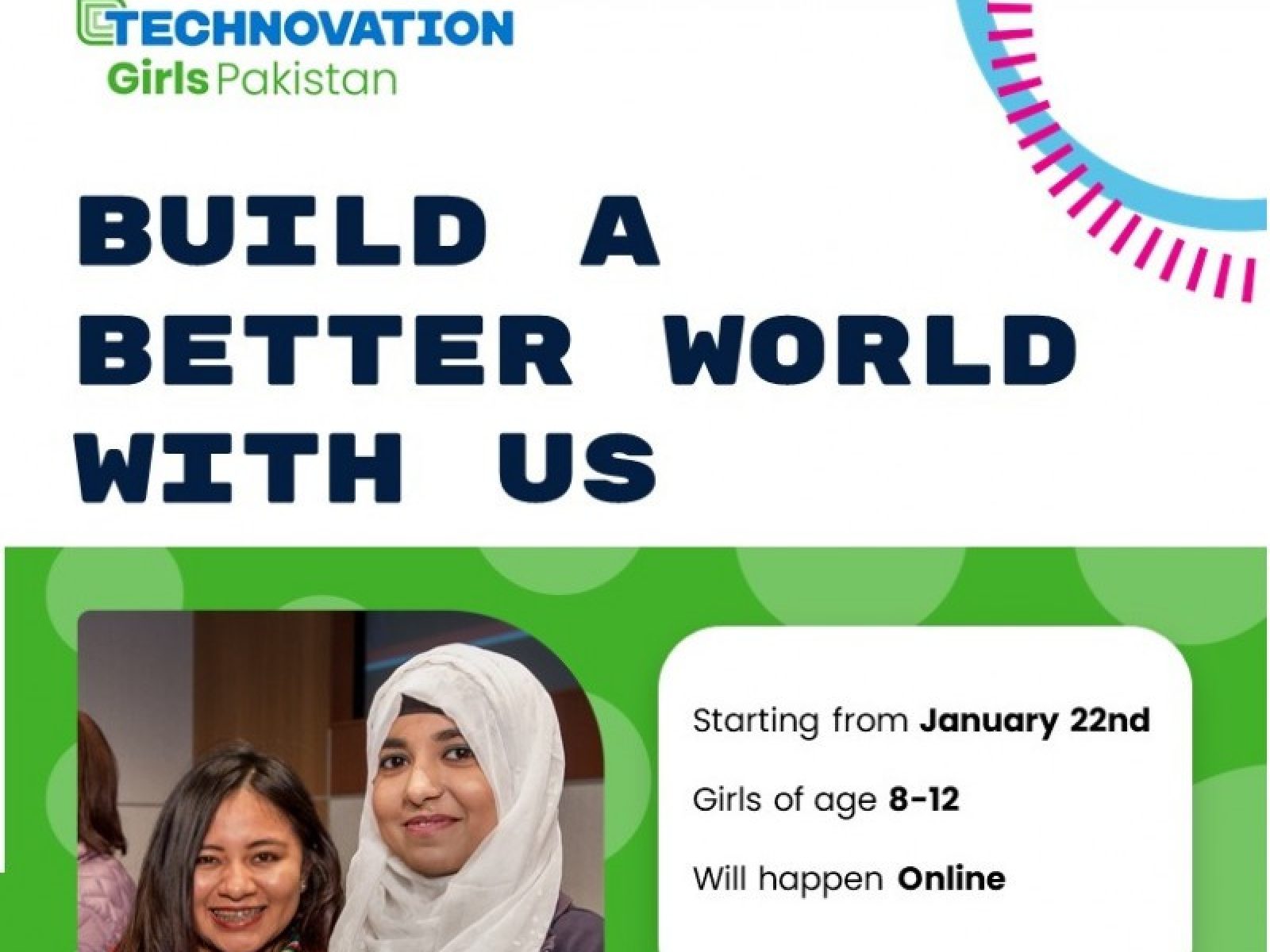 Technovation girls Pakistan | 12 weeks program (Beginner Division, age 8-12)