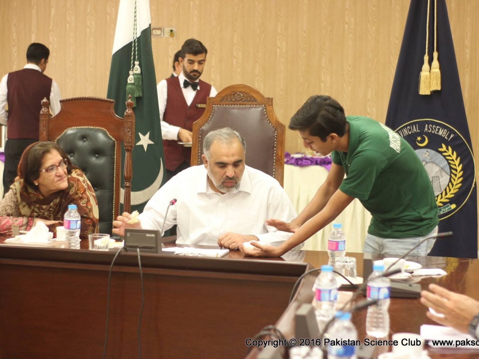 PSC Conducted Science Activity in KPK Assembly