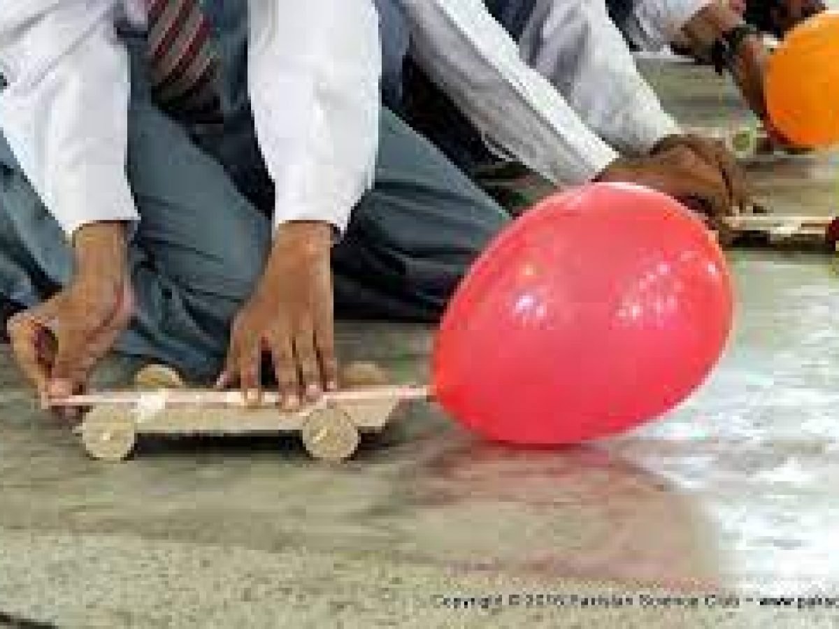 Balloon Powered Car