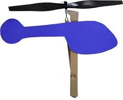 Rubber Band Powered Helicopter