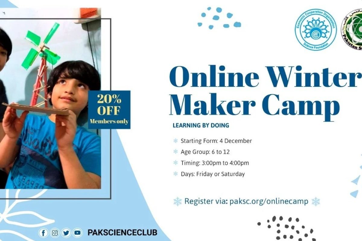 PSC Announced Online Family Winter Maker Camp