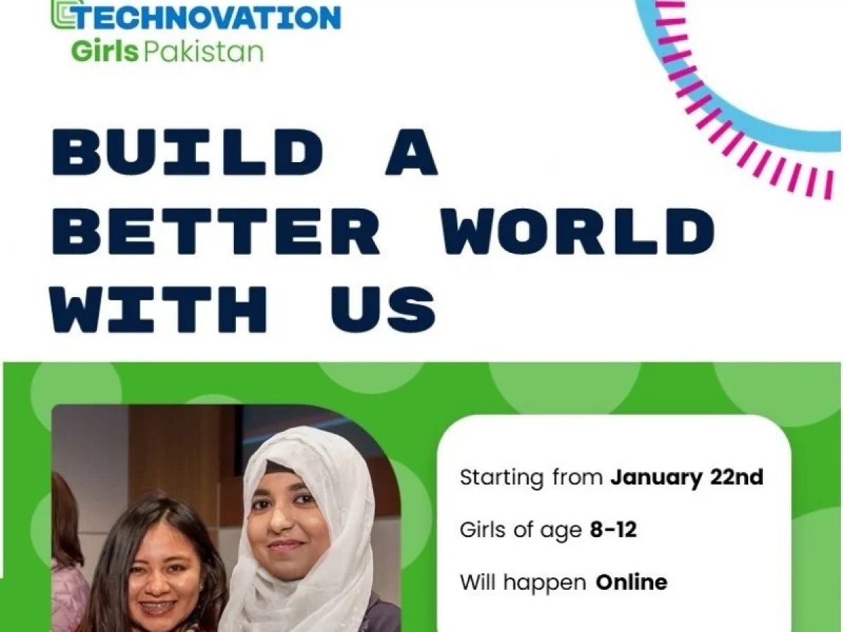 Technovation girls Pakistan | 12 weeks program (Beginner Division, age 8-12)