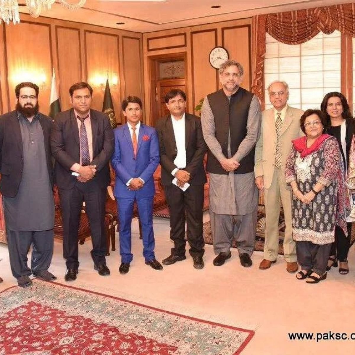 Meeting with PM Shahid Khaqan Abbasi