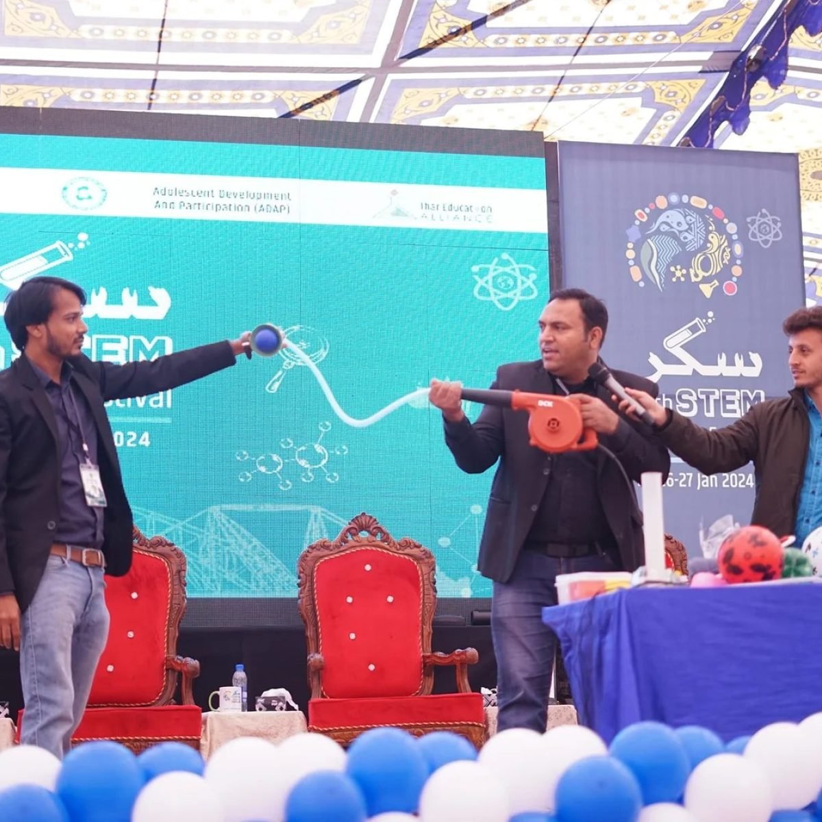 Pakistan Science Club at Sukkur Youth STEM Learning Festival