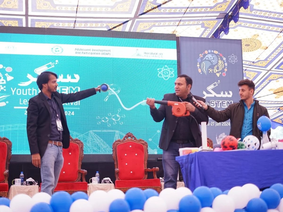 Pakistan Science Club at Sukkur Youth STEM Learning Festival