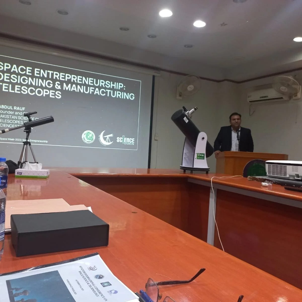 Exploring New Horizons: Telescopes.pk Takes Center Stage at ICSST-2023