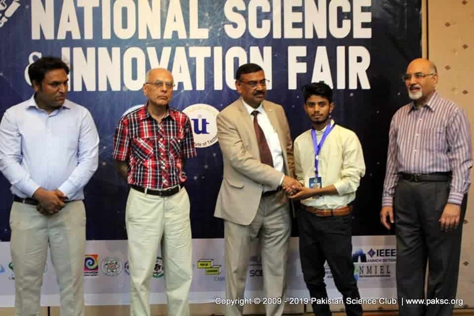Receiving NSIF award
