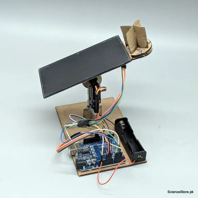 Solar Tracker Project — Auto-tracking Panel That Follows the Sun