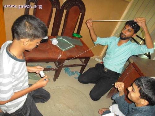 Sir ammad with campers